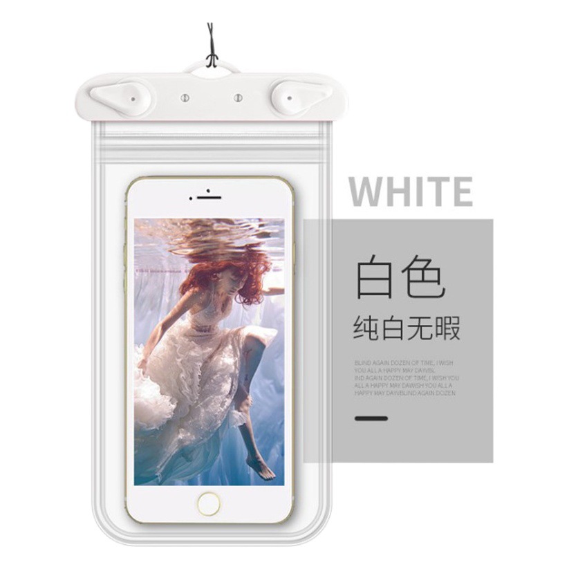 Mobile Phone Waterproof Bag Waterproof Mobile Phone Case Dustproof Touchscreen Protective Case Swimming Transparent Bag Sealed Waterproof Case