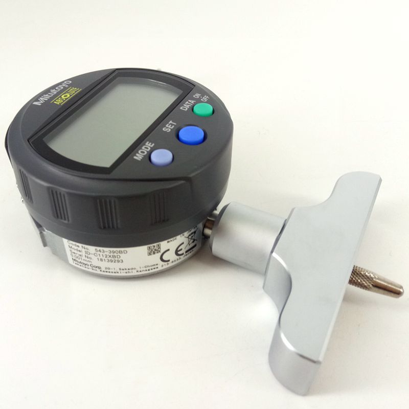 日本251252三丰深度百分表547-211 212 数显 0-200mm深度尺千分表