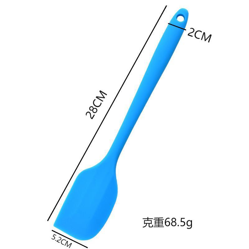 シリカゲルスクレーパーは独立して小さいサイズの焙煎ツールを包装します。食品級一体式ソフトスクレーパーのクリームシャベルです。|undefined
