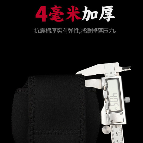 Universal New Model Lure Dropper Reel Bag, Thick SBR Material Fishing Reel Storage Bag with Drum Reel Line Axle Wheel