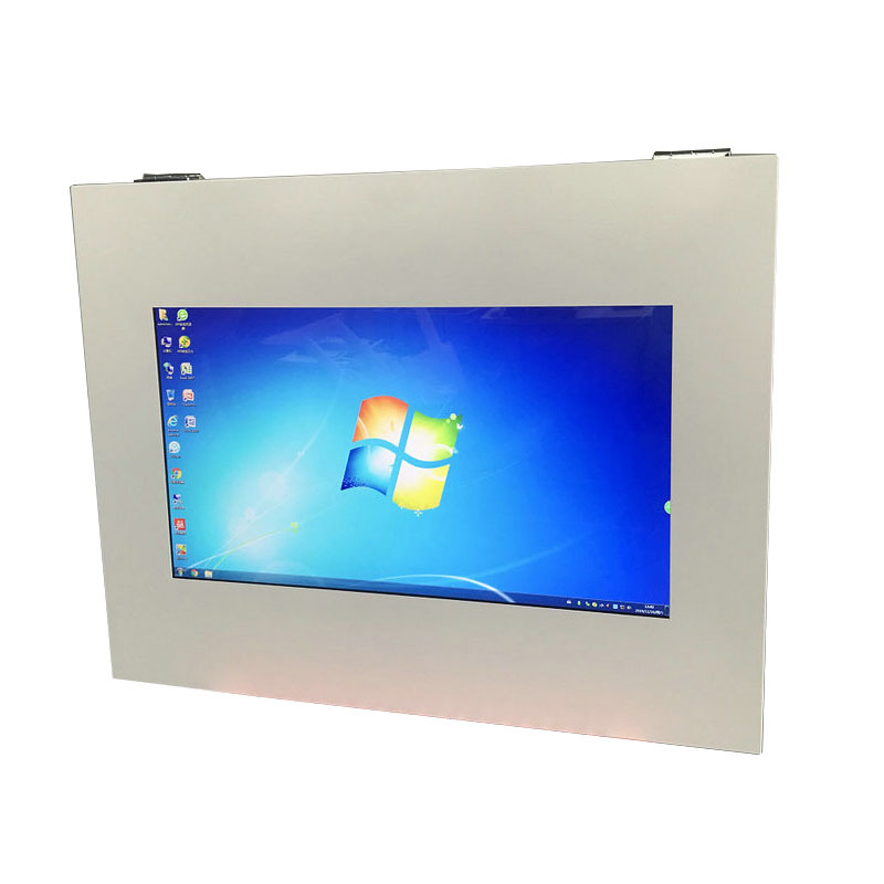 21.5寸PC触摸一体机银行机场机柜物联网广告机可设计制作触摸屏
