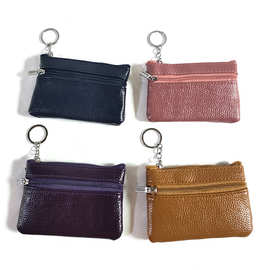 339女士三拉PU零钱包钥匙包短款小钱包迷你卡包硬币包批发