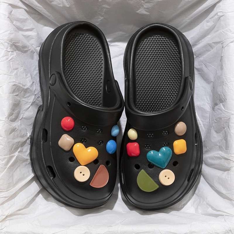 블랙 [컬러스톤] 키높이 7.0/슬리밍-34-35 (33-34피트 권장)