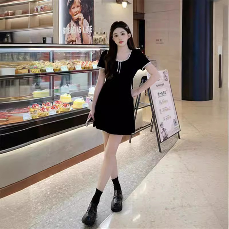  夏  M-4XL 大きいサイズ ワンピース（2タイプ：ショート丈、ロング丈）