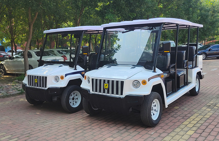 Campus property security inspection car 5 seats 8 scenic sightseeing car 5 seats security electric patrol car 4 wheels