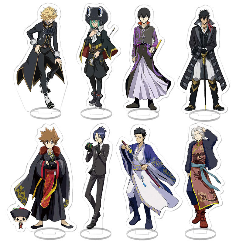 家庭教師動漫周邊澤田綱吉獄寺隼人亞克力擺件立牌學生校園飾品