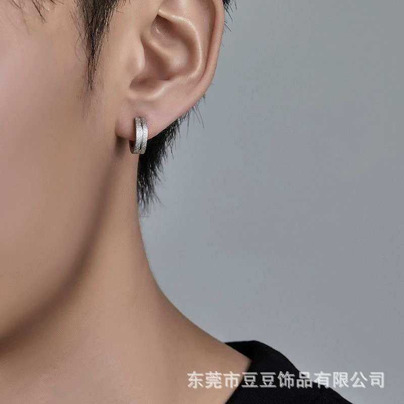 Модные серьги, матовые сережки-клипсы, оптовая продажа, (跨-border торговля), стиль высокого качества