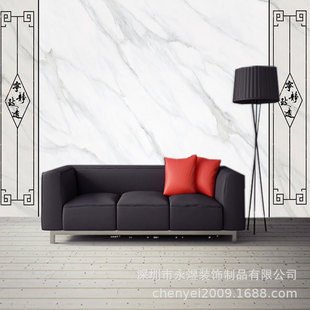 Imitation Marble Rock Board Wood Grille Wall Cloth Bedroom Bedside Living Room TV Sofa Background Wallpaper Live Room Wallpaper