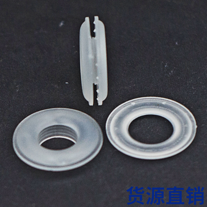 Hebilla de ojo de pollo de prensa manual transparente hebilla de ojo de aire de plástico de presión manual embalaje hebilla de cuerda hebilla de cuerda de bolsa hebilla de cuerda diámetro interior hebilla de presión de 10mm