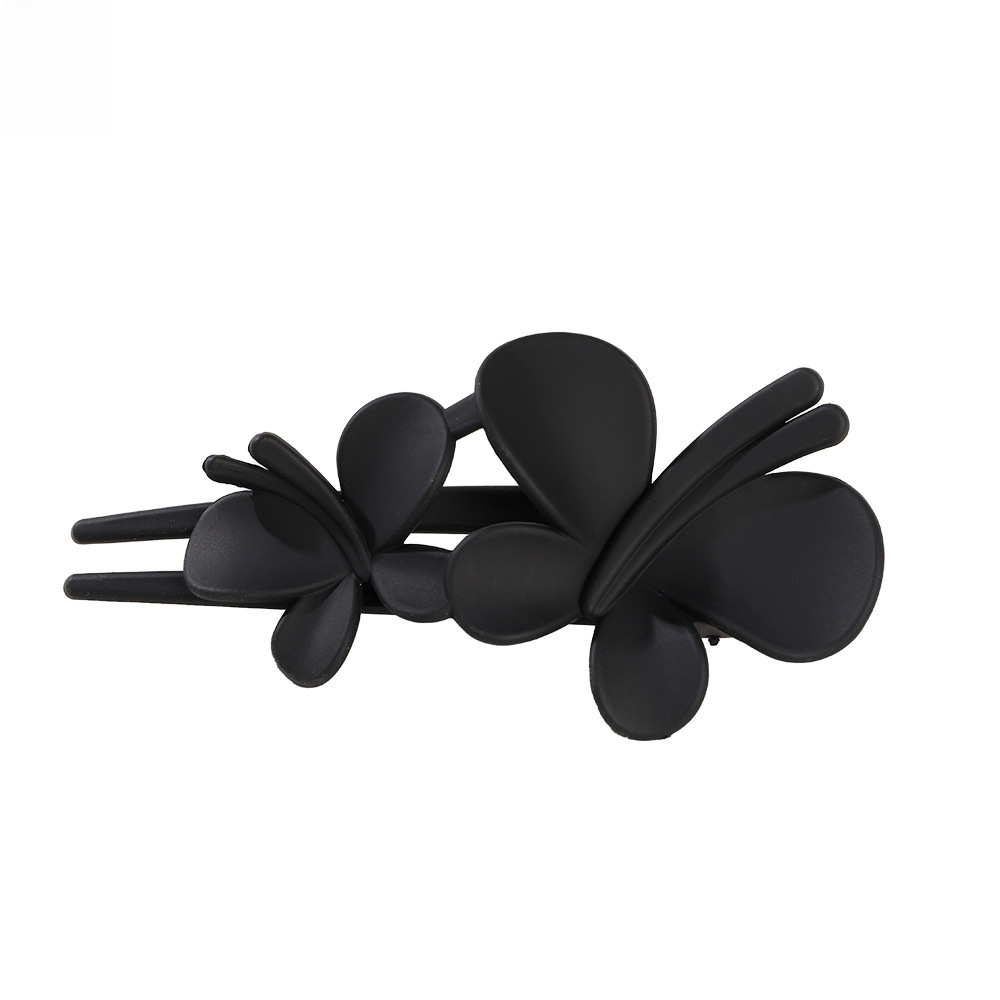 Qiyue matt värvi küljeklamber suur juuksenõel pesu näoklamber küljeklamber lihtne tukk juuksenõel pardilindiga peakate_voghion.com