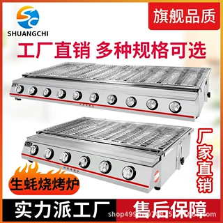 双驰烧烤炉子摆摊商用家用煤气液化气天然气烤炉子肉面筋烧烤架