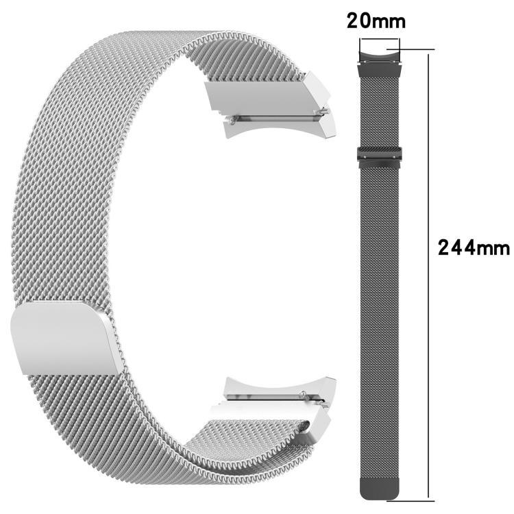 xDfind Milán Magnetic Quick Release Correa de acero inoxidable para Samsung Galaxy Watch7 / FE / 6 / 5 / 4