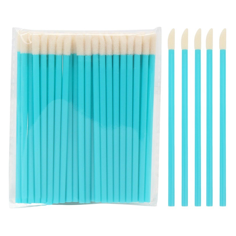 Одноразовая полая кисть для губ портативная мини флокирующая консилер ручка глазурь для губ кисть для теней Косметические Инструменты