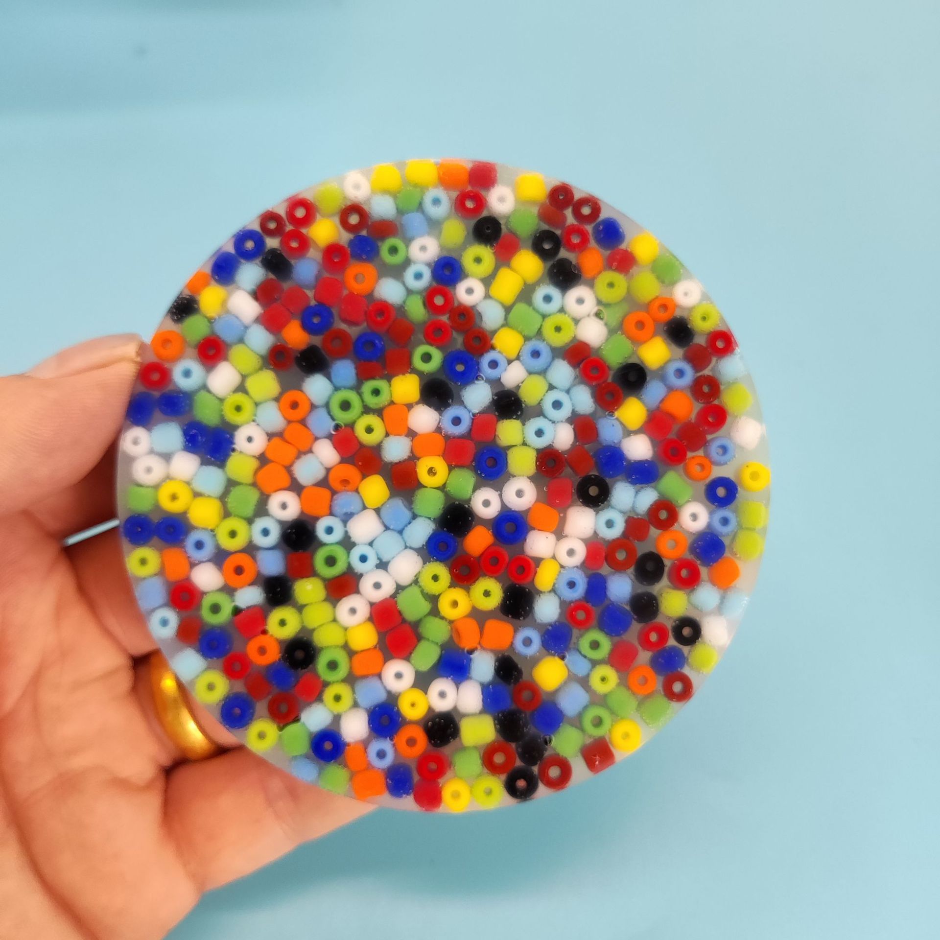 Round color (big beads)