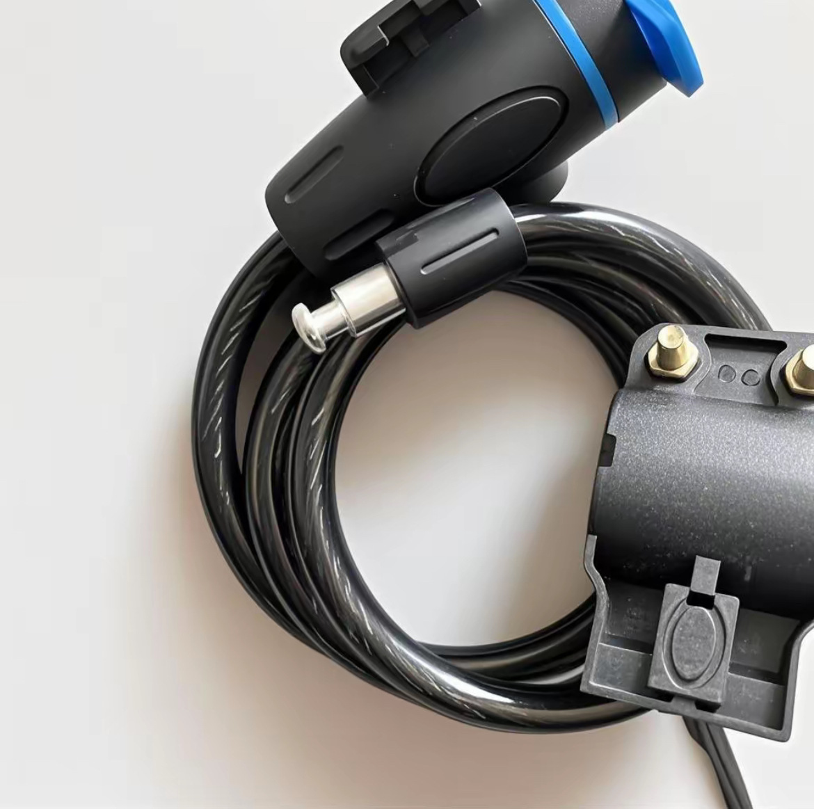 Cerradura de automóviles de fábrica de fuente Cerradura de alambre Cerradura de bicicleta de montaña Cerradura de anillo de cable de acero especial con llave Cerradura de bicicleta image 3