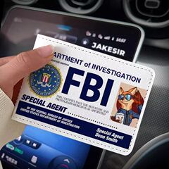 運転免許証保護カバー かわいいジュディとニック カップルモデル FBI 自動車運転免許証 運転免許証ブック ツーインワン