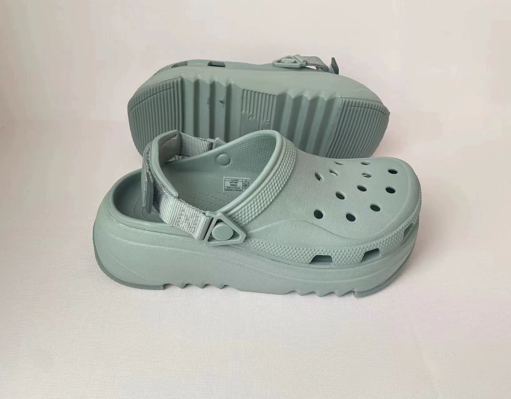 Новые Croc обувь Beach Orion Баотоу мужская и женская лето outdoor высота утолщенная подошва антиискользящие сандалии и шлепанцы тренд одобрение