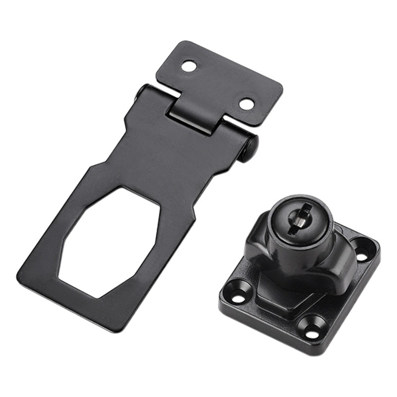 Punch-free Drawer Lock with Lock Plate Lock Buckle Cabinet Lock Wooden Door Lock Head Old-fashioned Patch Lock Filing Cabinet Lock Cylinder Buckle