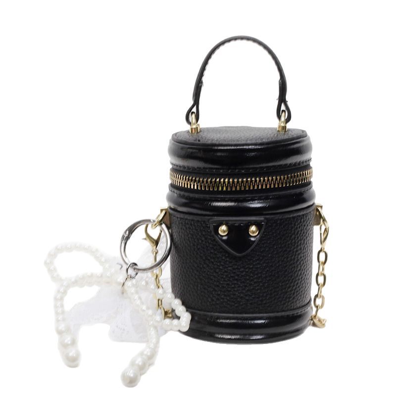 Transfronterizo de alta calidad moda mini bolso de cubo portátil para mujeres 2025 nuevo nicho de diseño universal mochila de hombro