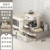 【Large】Acrylic Coffee Rack-Grey【Double Drawer】