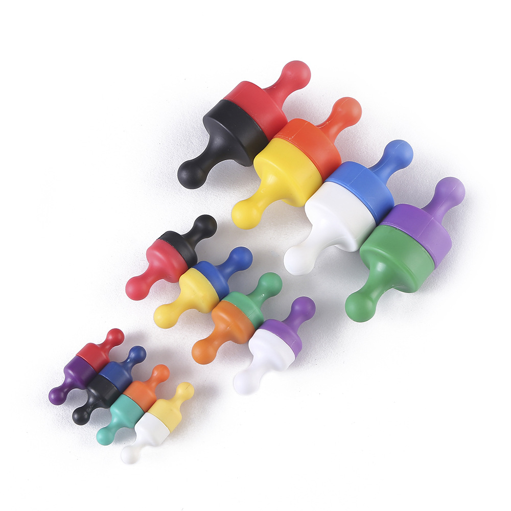 Powerful magnetic small plastic strong magnet for office
