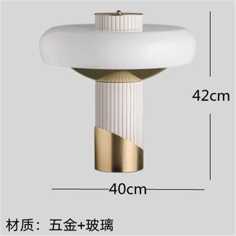 クリエイティブデザイン北欧シンプルで豪華な電気スタンド寝室ベッドヘッドランプ感リビング装飾ガラス|undefined