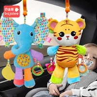 Bei Jiali детская кровать подвесная Автомобильная подвесная музыкальная шкатулка колокольчик животное слон новорожденная Плюшевая Кукла Детская игрушка