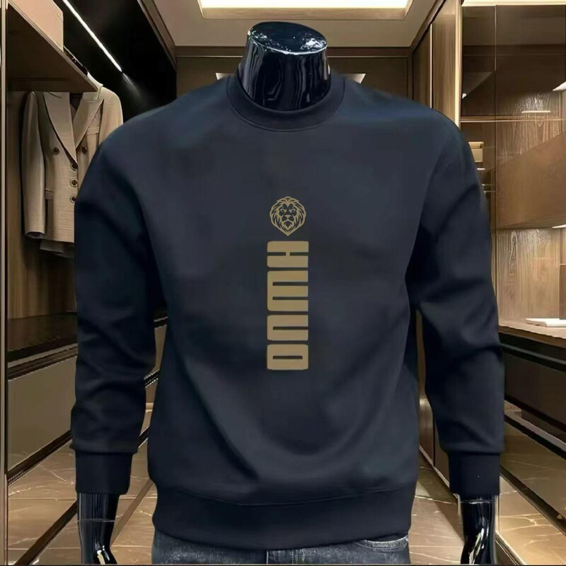 American-style trendy heavyweight sweatshirt for men, suitable for spring and autumn, loose fit, large size, versatile, round neck, long sleeve, inner layer sweatshirt top American-style trendy heavyweight sweatshirt for men, suitable for spring and autumn, loose fit, large size, versatile, round neck, long sleeve, inner layer sweatshirt top