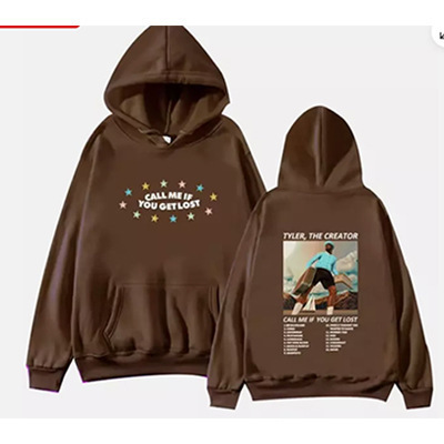 2025 Golf King Taylor Creator Flower Boy Sweatshirt Trendy Street European and American Print Hoodie Jacket