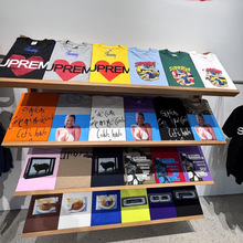 26FW��ϵ��ó����SUP��ʽ������ĸӡ���ٴ����T��T-shirt
