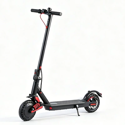 Cross-border portable electric scooter for students, foldable 8.5-inch two-wheel adult battery-powered vehicle, wholesale (Qatlanan elektrik skuterlər) - black-6ahrange-20-25km