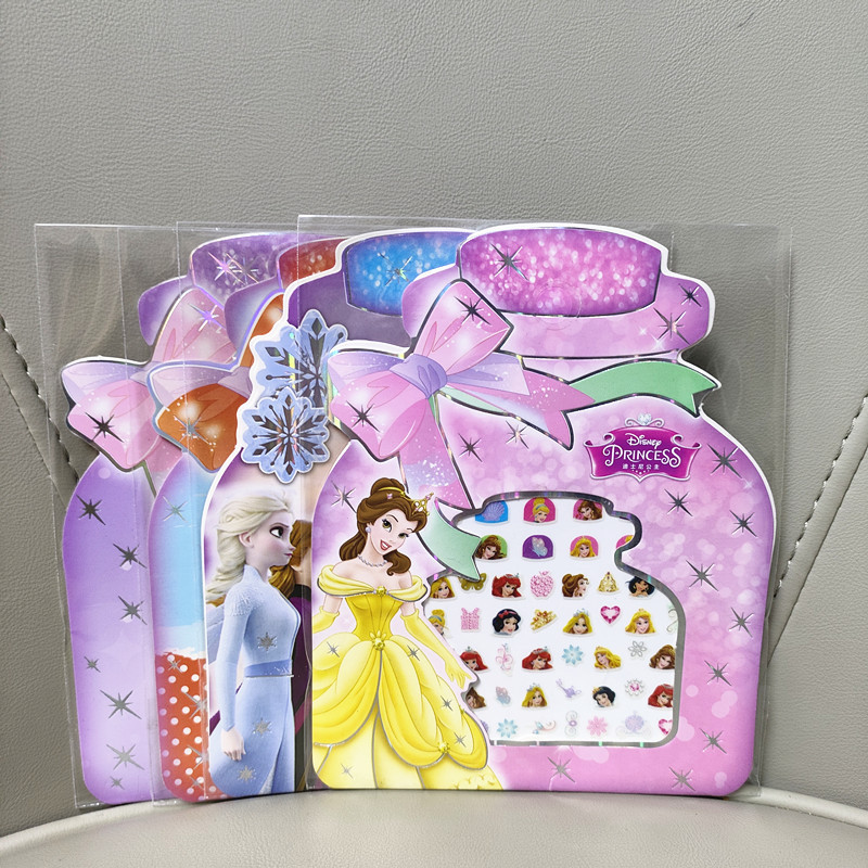 Children's Cartoon Nail Stickers Little Girl Princess Nail Stickers Safe Non-toxic Waterproof Eco-friendly Patch Children's Cartoon Nail Stickers Little Girl Princess Nail Stickers Safe Non-toxic Waterproof Eco-friendly Patch