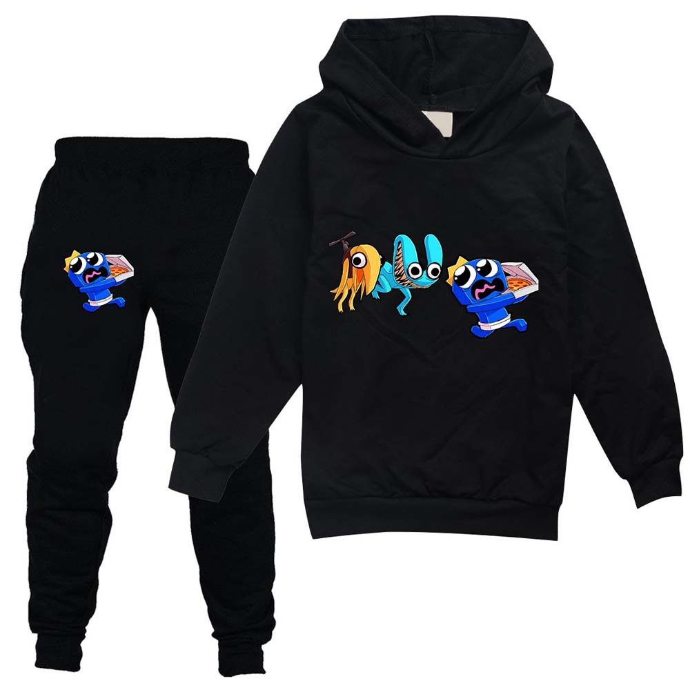 Capítulo 2 Conjunto infantil de primavera e outono Rainbow Friends Amarelo Ciano_voghion.com