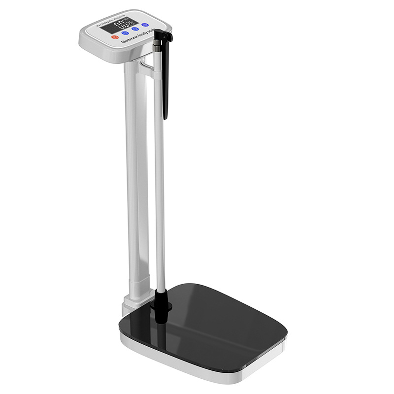 Manufacturer's new body scale 200kg household electric plug dual-use medical store electronic scale electronic height and weight scale