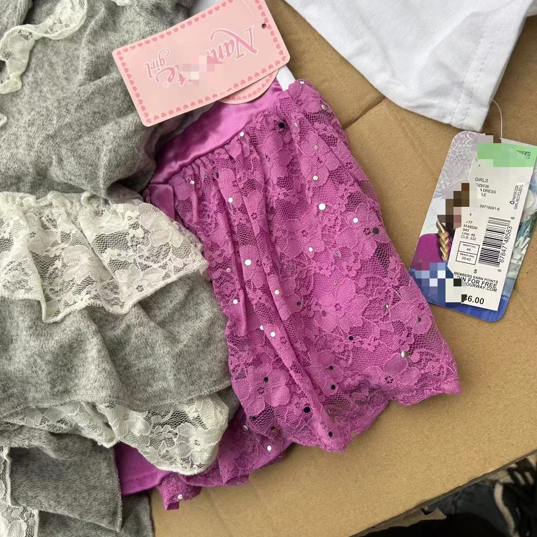 Falda DE LOS NIÑOS 24 primavera nueva Europa y América orden original niñas dibujos animados princesa falda