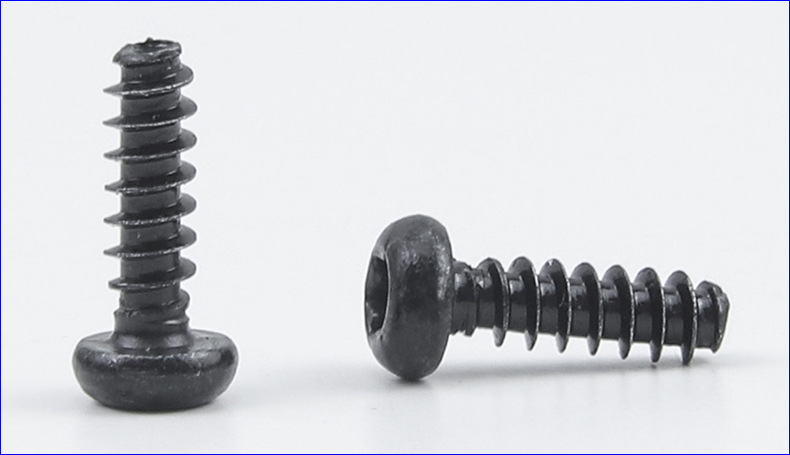 304不锈钢黑色PB梅花槽平尾自攻螺丝 (2).jpg