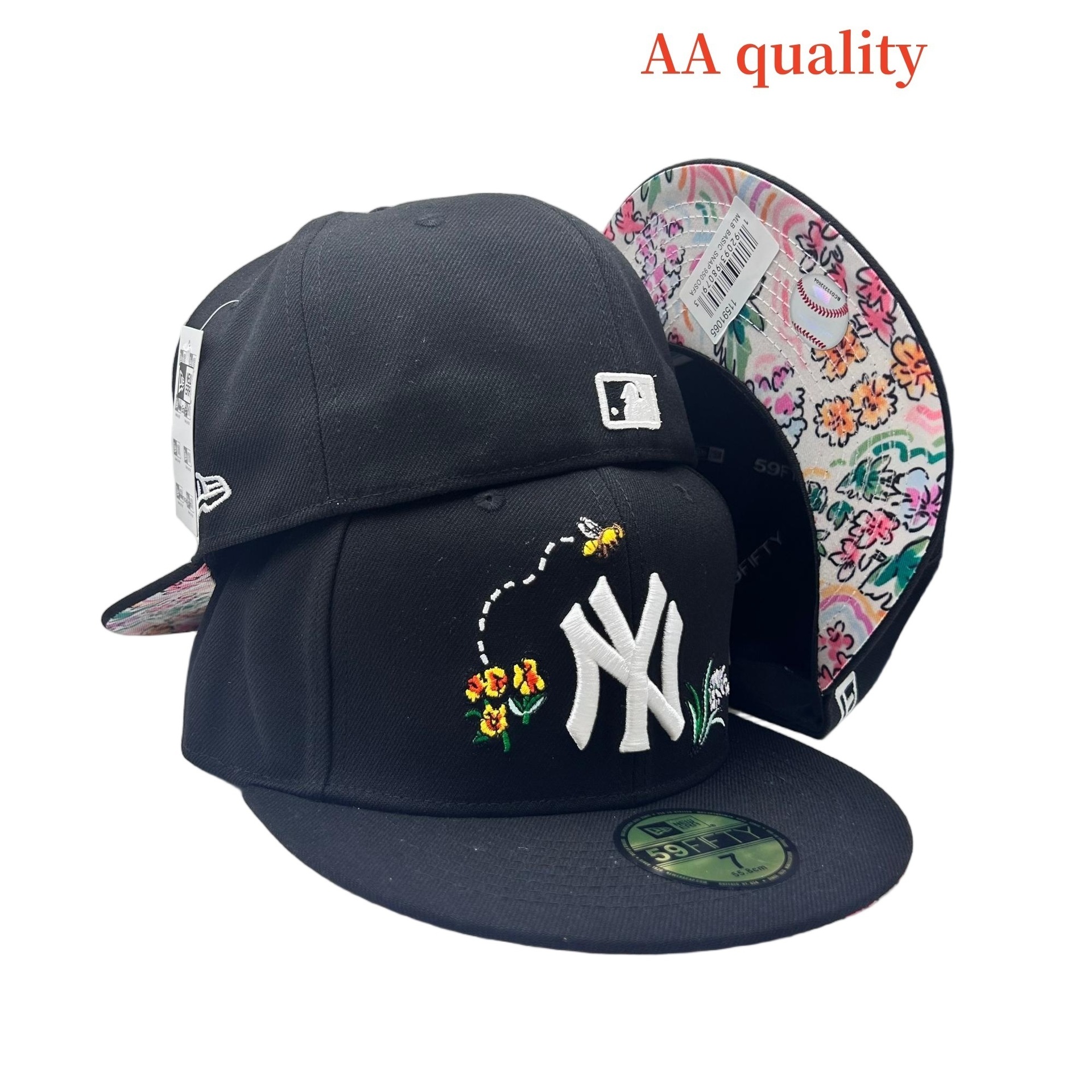 Nuevo comercio exterior transfronterizo MLB sombrero de béisbol estilo hip-hop moda tamaño sombrero de alta calidad