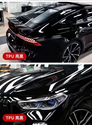 Transparent Anti-Scratch Car Paint Protection Film – Car paint protective film - us-imported-dupont-tpu-high-gloss-black-75mil-material-fee-default-item