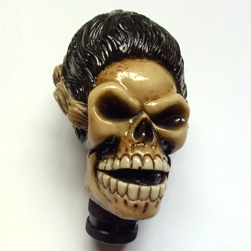 accesorios de modificación de automóviles cabeza de marchas personalidad cabeza de manija fantasma varilla de cambio de marchas bola de mano al por mayor image 56