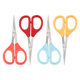 Factory in stock wholesale stainless steel straight head beauty small scissors eyebrow trim makeup beauty scissors student handmade small scissors