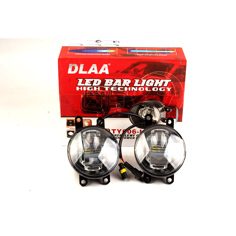 Aplicable a Camry Corolla Highlander Rayling RAV4 lámpara diurna modificada led conjunto de lámpara de niebla image 5