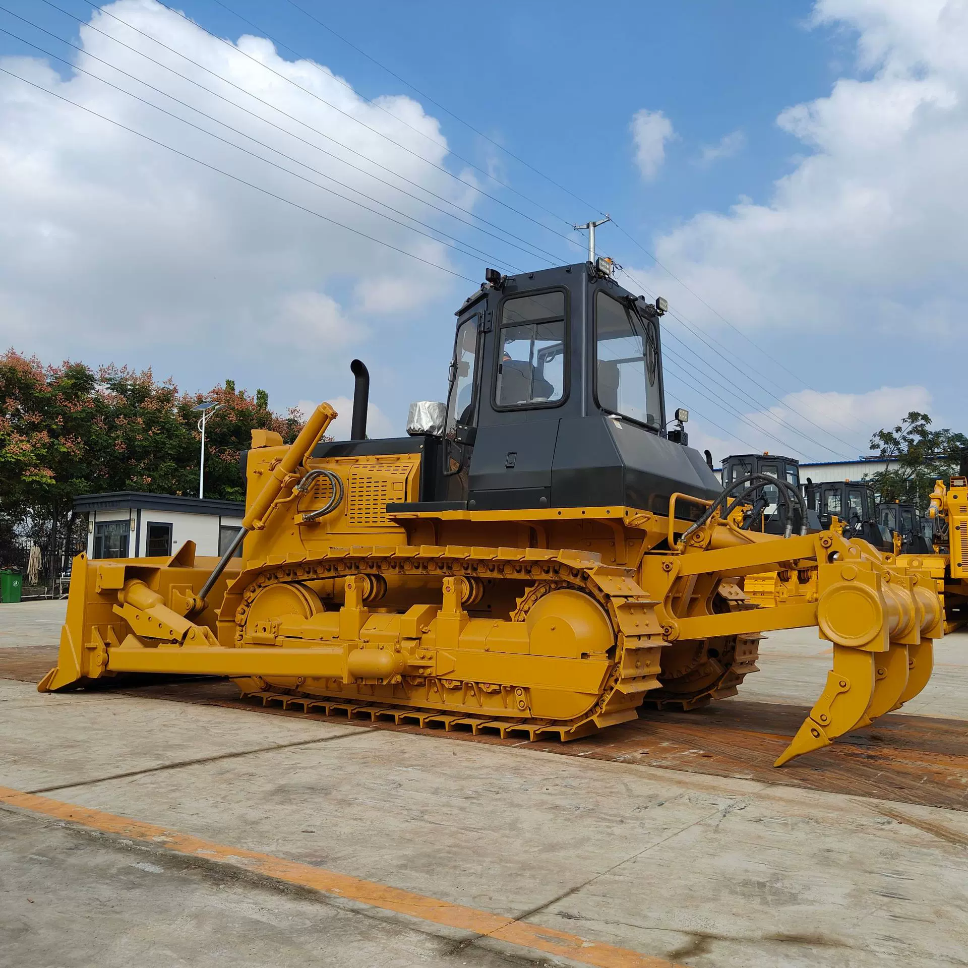 源头工厂履带式液力传动干地推土机 HT160矿山建设回填土方推土机