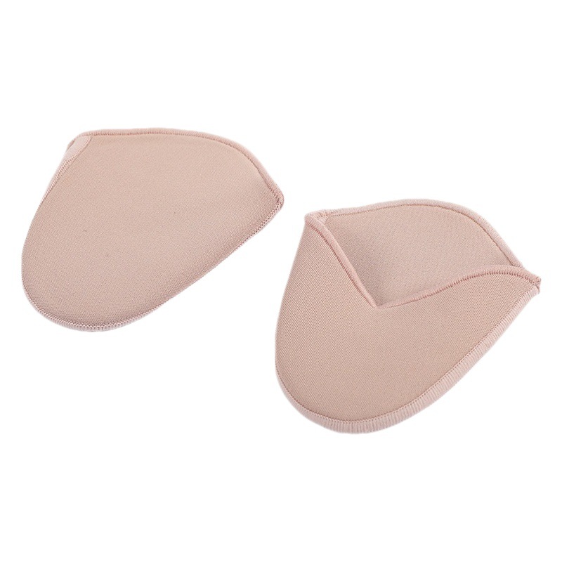 En stock suministro de ballet cubierta del dedo del pie zapatos puntiagudos cubierta del pie zapatos de baile de tela de punto cubierta protectora del dedo del pie elástico