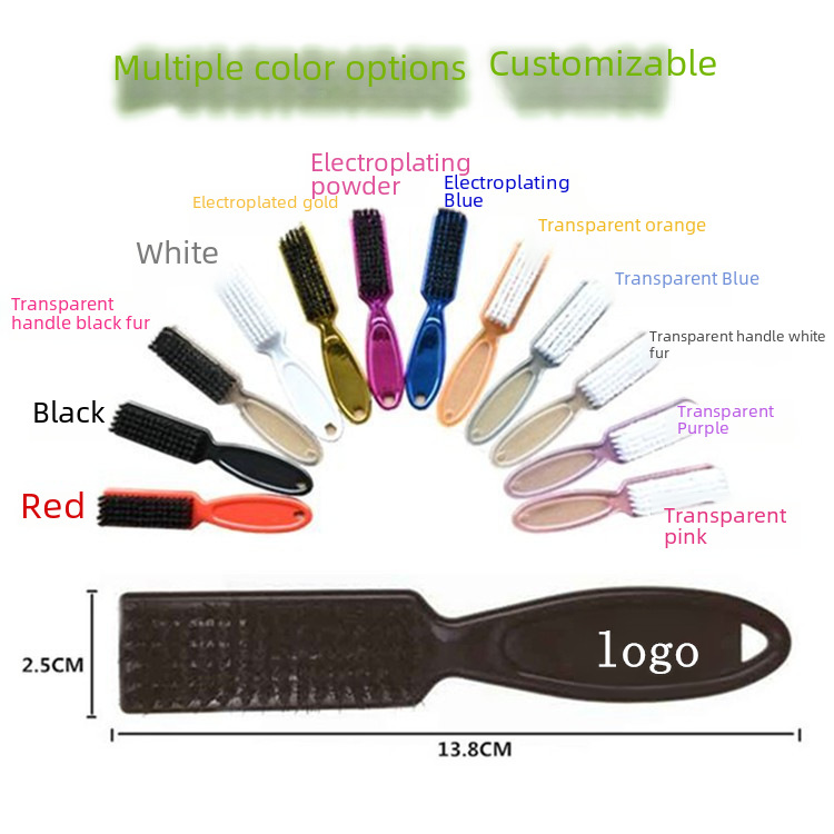 Retro Barber Hair Brush Image 1