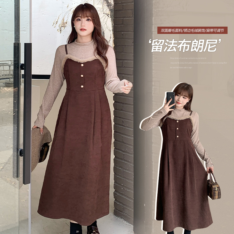 秋 XL-5XL 大きいサイズ ワンピース 秋 XL-5XL 大きいサイズ ワンピース