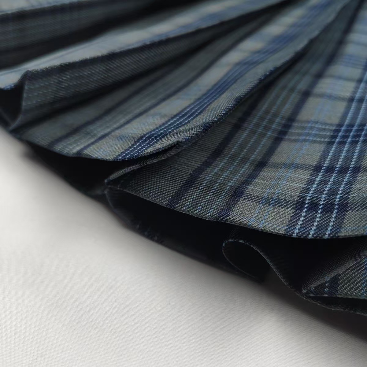 여름 JK 유니폼 허리 대학 스타일 스커트 소녀 스타일 주름 치마 스커트 높은 허리 스커트 공장 공급