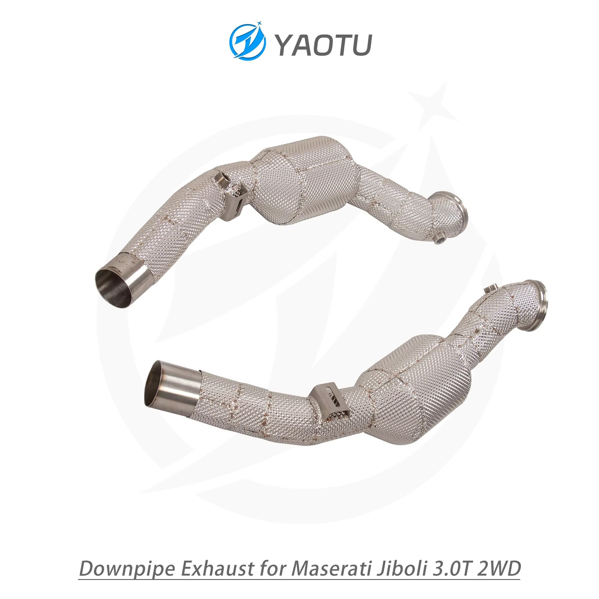 Suitable for Maserati Ghibli 3.0T high-performance exhaust pipe with catalytic converter
