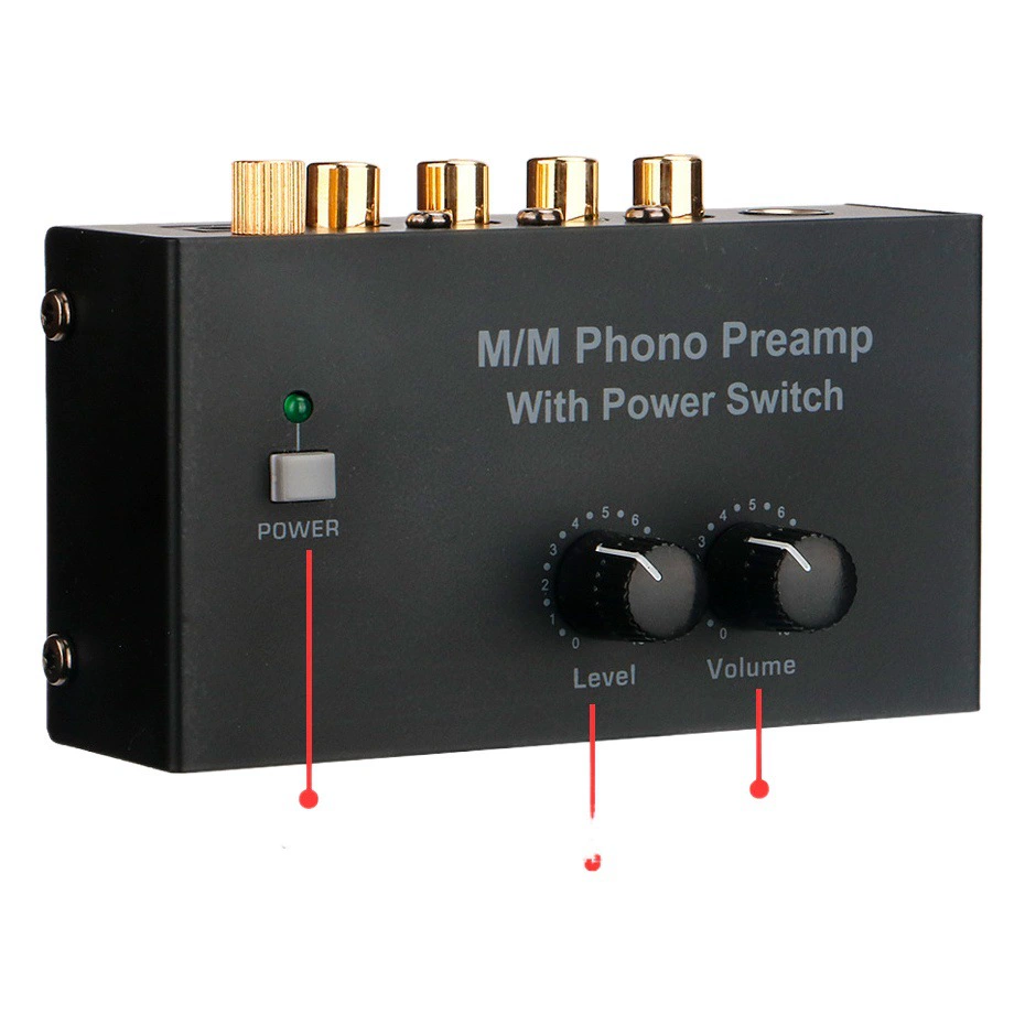 Phono предусилитель PP500 виниловый усилитель проигрывателя Phono предусилитель