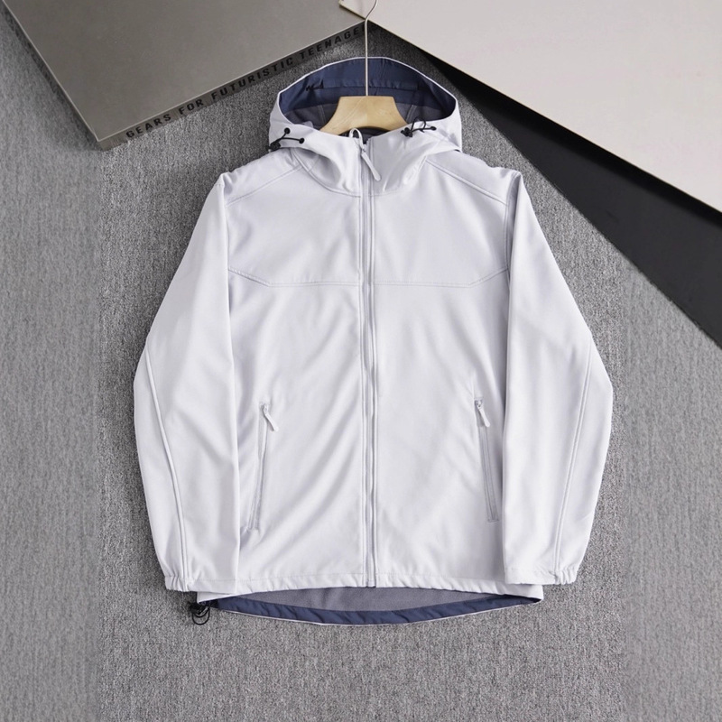 Bird's Brand Alternative Unbranded Outdoor Sports Hiking Daily Commuting Casual Softshell Hooded Jacket for Men