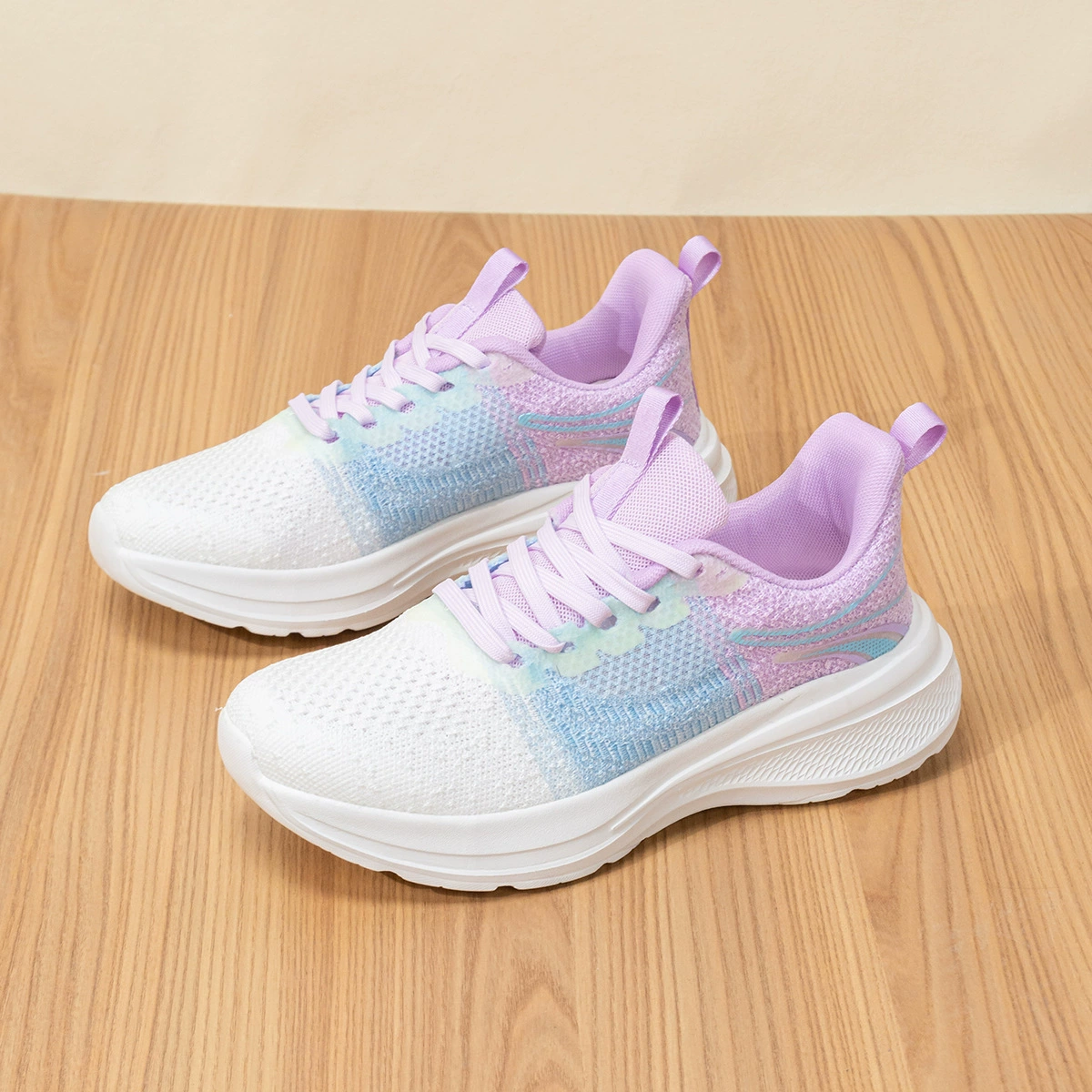 2025 весна-лето новые дышащие женские кроссовки из сетчатого материала, модный тренд, удобная мягкая подошва, школьные беговые кроссовки